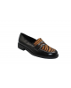 ΓΥΝΑΙΚΕΙΟ LOAFER ADAM'S  1-848-24536-26 ΜΑΥΡΟ/ΛΕΟΠΑΡ