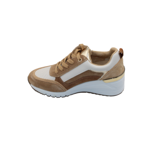 ΓΥΝΑΙΚΕΙΟ ΔΕΡΜΑΤΙΝΟ SNEAKER MARCO TOZZI 2-23765-41-322 CAMEL 